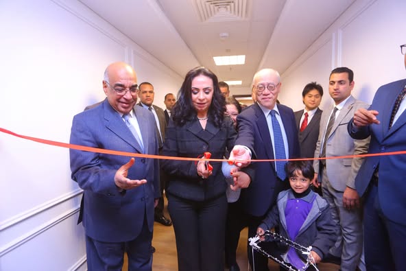 وزيرة التضامن الاجتماعي تفتتح مركز استقبال أبناء العاملين والعاملات بديوان عام الوزارة بالعاصمة الإدارية الجديدة بحضور وزير العدل