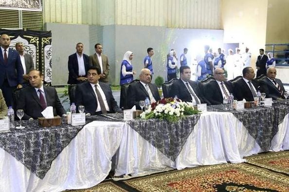 شهد اللواء أ. ح عبدالمجيد صقر محافظ السويس، واللواء حسام الدين مساعد وزير الداخلية مدير أمن السويس قرعة الحج لهذا العام بمحافظة السويس والتي عقدت بالصالة المغطاة