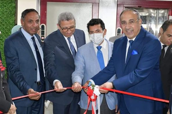 وزير الرياضة يفتتح المقر الجديد لنقابة المهن الرياضية