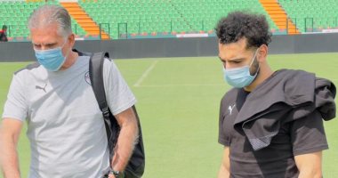 مؤتمر صحفى لكيروش ومحمد صلاح اليوم للحديث عن مباراة كوت ديفوار.