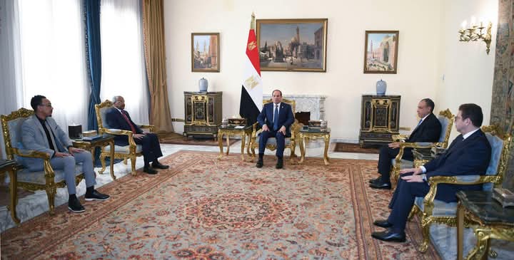 استقبل السيد الرئيس عبد الفتاح السيسي اليوم وزير الخارجية الإريتري عثمان صالح ، وذلك