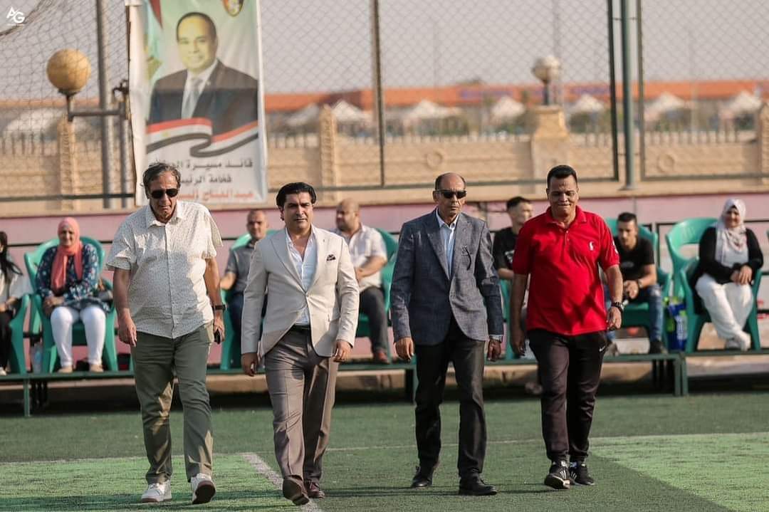 إتحاد بسيون والأمل أبطال الجمهورية للميني فوتبول للناشئين تحت 15 - 17 سنة.