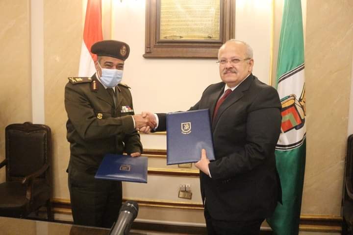 القوات المسلحة توقع بروتوكول تعاون مع جامعة القاهرة فى مجال تطوير البحث العلمى ...