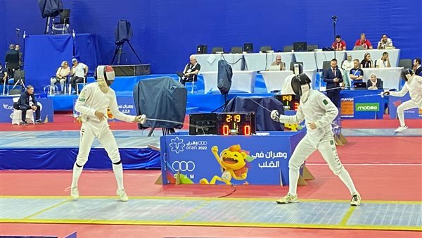 منتخب السلاح المصري يتأهل إلى ربع نهائي ألعاب البحر المتوسط.