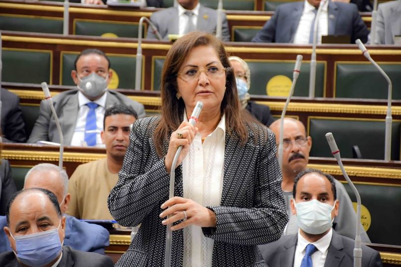 خلال مناقشتها تقرير لجنة الخطة والموازنة بشأن  مشروع خطة التنمية الاقتصادية والاجتماعية للعام المالي 21/2022 أمام مجلس النواب اليوم