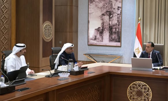 خلال استقباله رئيس مجلس إدارة مجموعة 
