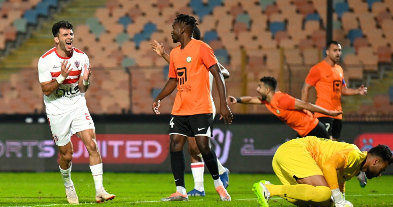 الزمالك يفوز على البنك الاهلي بثنائية لهدف في الدوري.