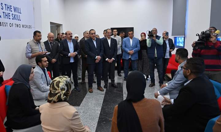 خلال جولته اليوم بمركز إبداع مصر الرقمية 
