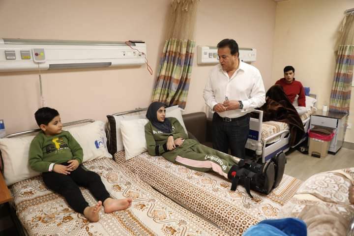 ضمن جولته الميدانية لتفقد عدد من المشروعات القومية في القطاع الصحي.. وزير الصحة يتفقد مشروع تطوير مستشفى معهد ناصر (مدينة النيل الطبية