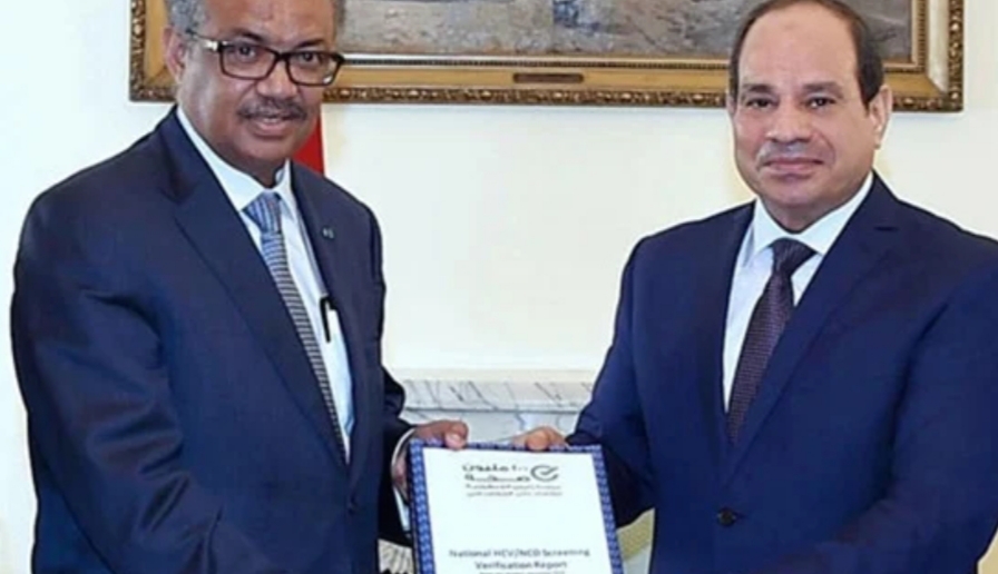 مدير الصحة العالمية يوجه الشكر للرئيس السيسي لبذله جهدًا كبيرًا لمكافحة تفشي فيروس كورونا