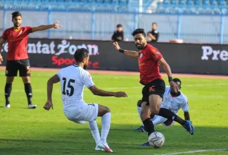 حرس الحدود يتعادل سلبياً مع سيراميكا في الدورى.