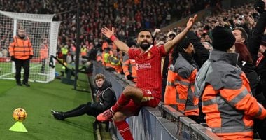 محمد صلاح كبير هدافى أفريقيا فى دورى أبطال أوروبا بـ50 هدفاً.