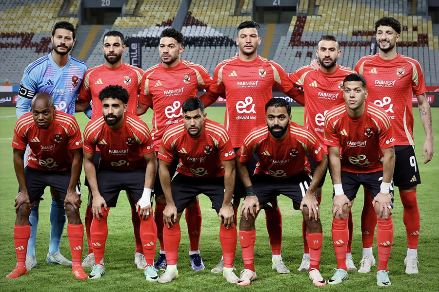 موعد مباراة الأهلي وشباب بلوزداد اليوم والقنوات الناقلة.