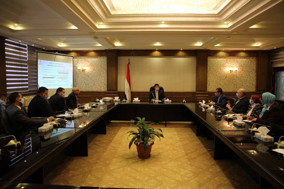 وزير الرياضة يبحث اخر استعدادات مونديال اليد فى اجتماعه الأسبوعي