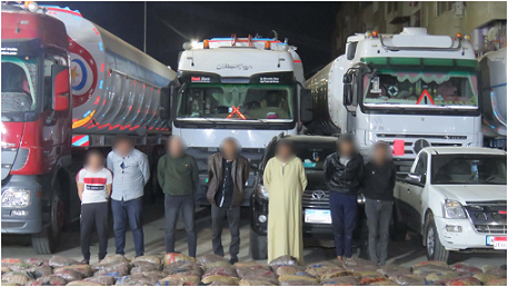 سقوط أخطر عصابات ;السموم; حاولوا إغراق مصر بأكثر من طن مخدرات