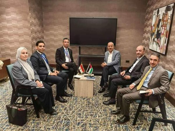الدكتور شريف فاروق وزير_التموين والتجارة الداخلية يلتقي رئيسي غرفة الصناعة و غرفة_التجارة_الأردنية، بحضور القائم بأعمال السفير المصري بالأردن
