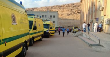 إصابة 6 أشخاص من أسرة واحدة فى حادث انقلاب سيارة بالإسماعيلية