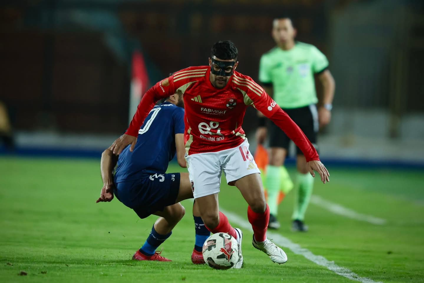 الأهلي يخسر امام انبي بهدف نظيف في كأس عاصمة مصر.