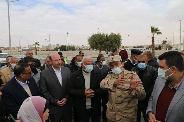 محافظ السويس يتفقد مدن التوفيق والرحاب الفردوس بحي عتاقة