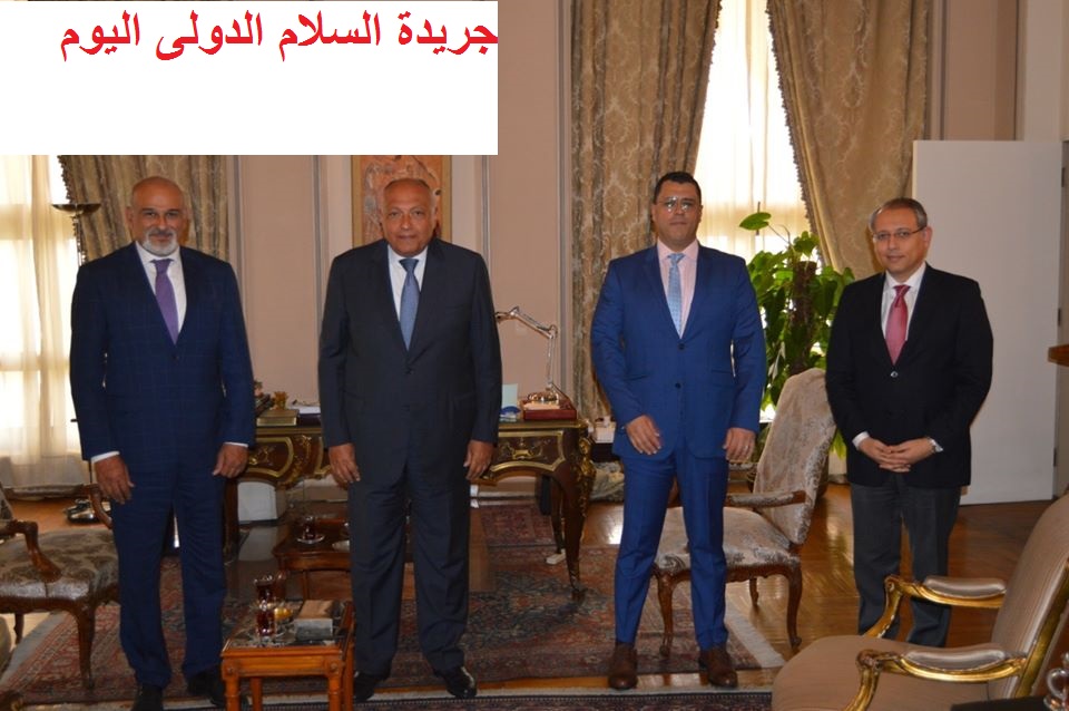 شكري يستقبل مُمثلي مجموعة القاهرة في هيئة التفاوض السورية المعارضة