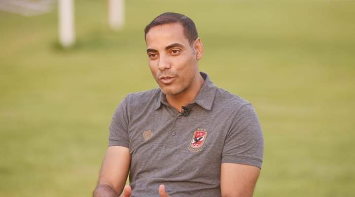 ناصرعبدالرحيم رئيس مجلس إدارة جريدة السلام الدولى اليوم يهنئ الكابتن خالد بيبو لتعيينة مديرًا للكرة للفريق الأول بالنادى الاهلي