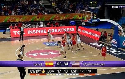 منتخب ناشئات أمريكا يحتفظ بلقبه بطلاً لكأس العالم لكرة السلة.