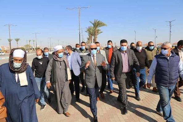 صقريتفقد أعمال تطوير منطقة الغريب