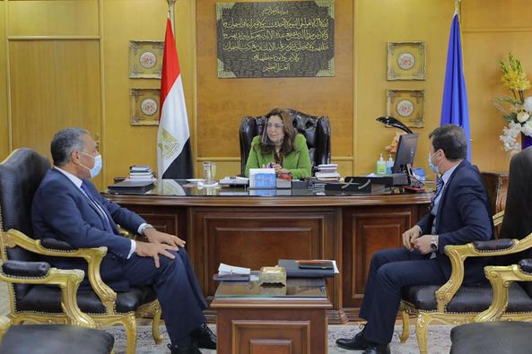 محافظ دمياط تستقبل السكرتير العام المساعد الجديد قبيل توليه مهام عمله