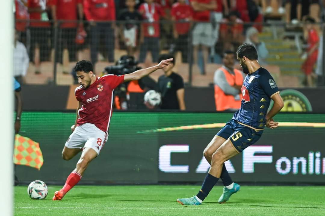 توفيق: الفوز بجائزة رجل مباراة الأهلي والترجي تتويج لجهود كل اللاعبين.