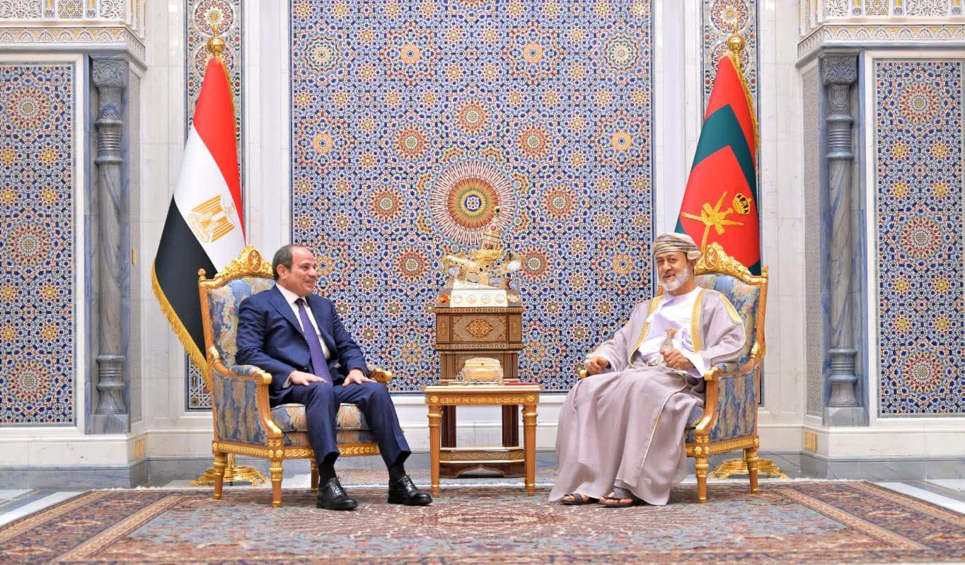 أجرى السيد الرئيس عبد الفتاح السيسي، اليوم، زيارة أخوية إلى سلطنة عُمان