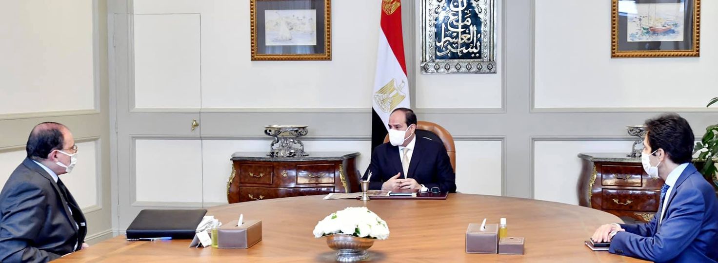 السيد الرئيس يتابع 