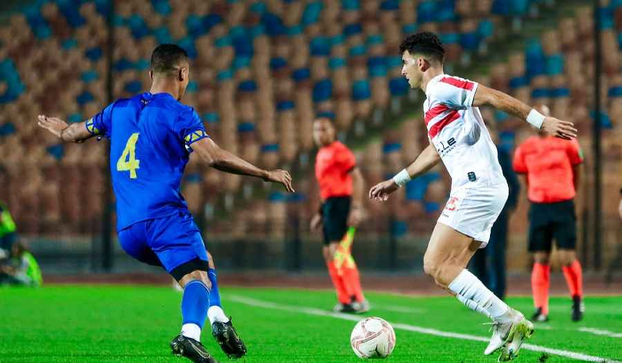 الزمالك يفوز على أسوان بهدف نظيف ويبقي في المركز الرابع في الدوري.