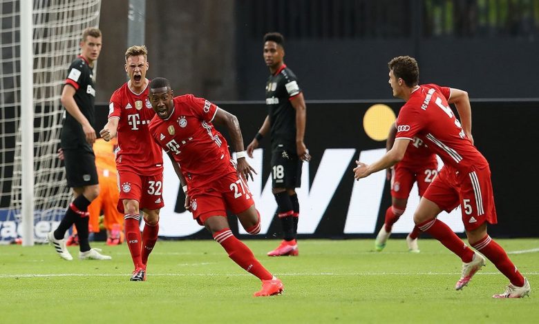 بايرن ميونخ يفوز علي باير ليفركوزن 4-2 ويتوج بطلاً لكأس ألمانيا.