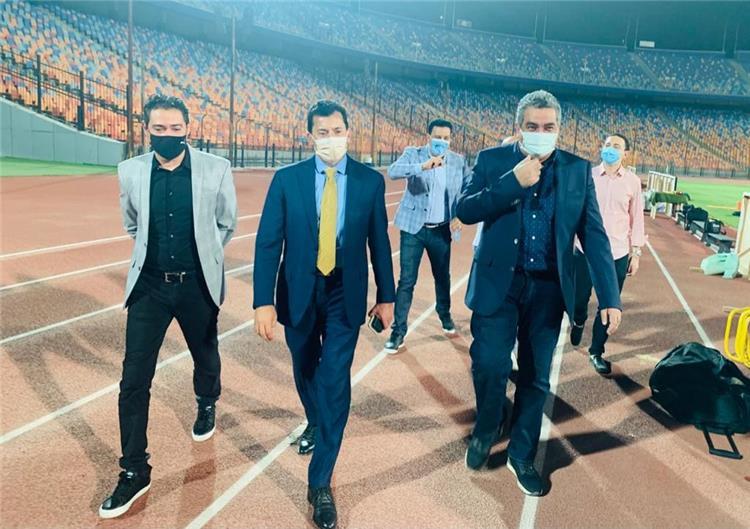 وزير الرياضة يهنئ منتخب مصر بعد الفوز على جزر القمر.