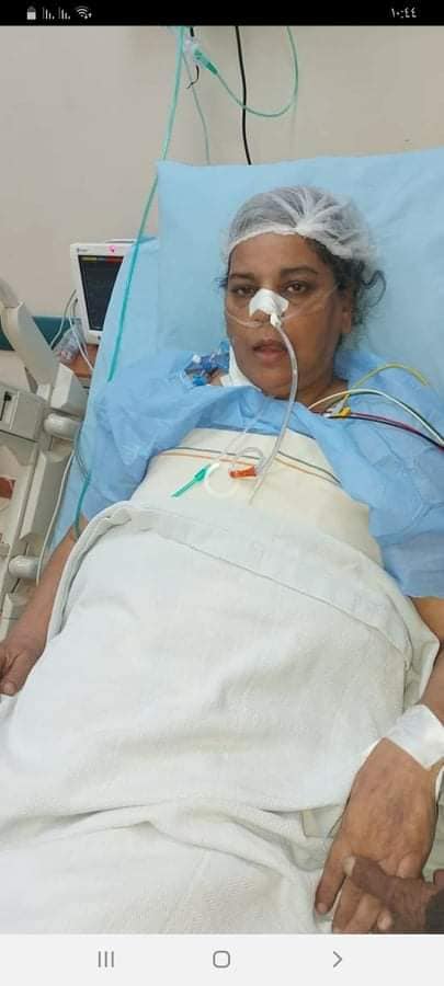 إستغاثة إلى وزير الصحةاللى فى الصورة دى جدتى كان عندها انسداد ف الشرايين بس كانت كويسة