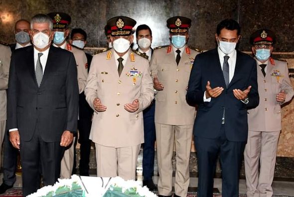 : الرئيس ‏‎/‎‏ عبد الفتاح السيسى‎ ‎يُنيب الفريق أول ‏‎/‎‏ محمد زكى القائد العام للقوات المسلحة وزير الدفاع ‏والإنتاج الحربى للمشاركة فى إحياء الذكرى السنوية لرحيل الزعيم ‏‎/‎‏ جمال عبد الناصر .