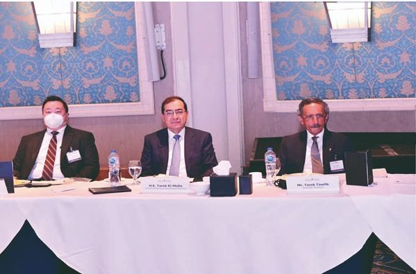 المهندس طارق الملا وزير البترول والثروة المعدنية أمام غرفة التجارة الأمريكية: اهتمام القيادة السياسية بترسيم الحدود مع دول الجوار فتح آفاقاً كبيرة للتوسع فى أنشطة الاستكشاف