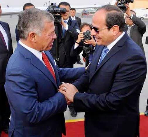 تلقي السيد الرئيس عبد الفتاح السيسي صباح اليوم، اتصالاً هاتفياً من جلالة الملك عبدالله الثاني بن الحسين عاهل المملكة الأردنية الهاشمية للتهنئة بمناسبة حلول عيد الفطر المبارك