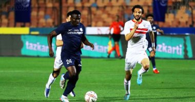 إنبى يكتسح الزمالك بثنائية نظيفة ويوقف أنتصارات الأبيض فى الدورى.