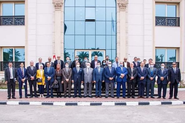 لجنة النقل والمواصلات بمجلس النواب فى زيارة لميناء دمياط  ***  النائبة رحاب موسي الاسبوع المقبل اجتماع لجنة النقل والمواصلات  ومدير الطرق لعرض طلبات النواب بالنسبة للطرق 