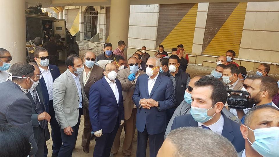 تنفيذا لتوجيهات رئيس الجمهورية وتكليفات رئيس الوزراء :