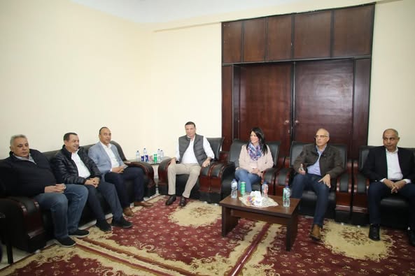 وزراء الزراعة والتخطيط والري يتفقدون أنشطة مشروع الاستثمارات الزراعية المستدامة 