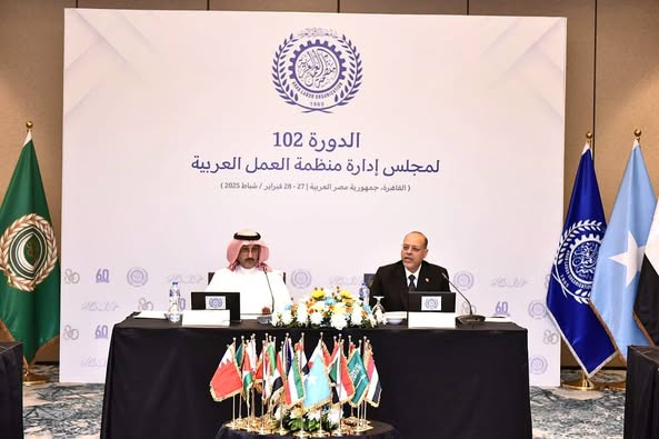 إشادة بجهود الرئيس السيسي لتوحيد الصف العربي .. وزير العمل يترأس اجتماع مجلس إدارة منظمة العمل العربية بالقاهرة..ويؤكد  التحديات الراهنة تتطلب تضافر الجهود وتعزيز التعاون العربي لتحقيق الأهداف المشتركة..