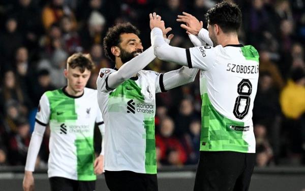 ليفربول يضرب سبارتا بخماسية مقابل هدف بمشاركة صلاح في الدوري الإنجليزي.