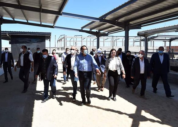 رئيس الوزراء يتفقد المشروعات الجاري تنفيذها بمحافظة دمياط ويستهلها بمشروع المجزر الآلي والمحجر البيطري بشطا