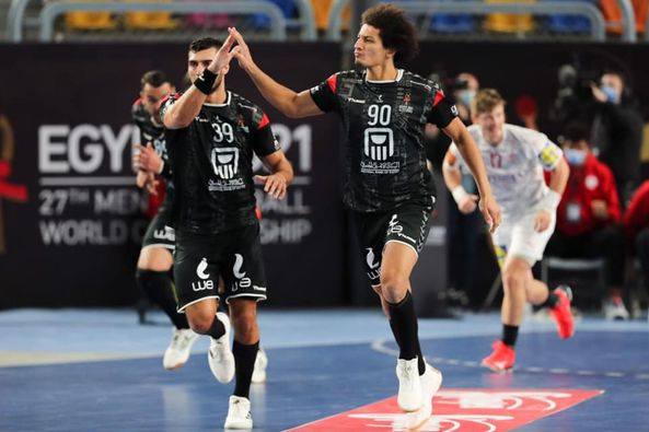 ودع المنتخب الوطني بطولة العالم، بركلات الترجيح أمام بطل العالم بعد التعادل مع منافسه منتخب الدنمارك بنتيجة 35-35،