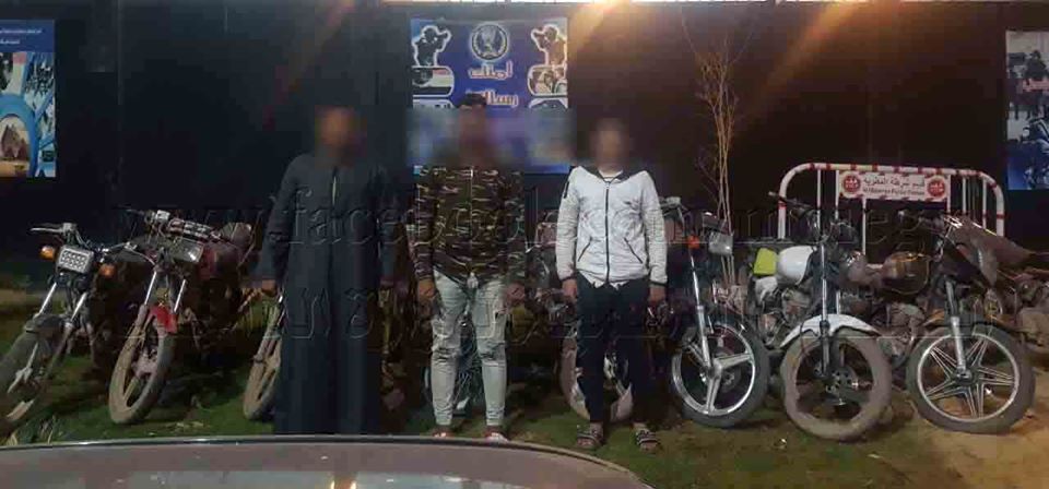 ضبط عناصر تشكيل عصابى تخصص فى سرقة الدراجات النارية بالقاهرة