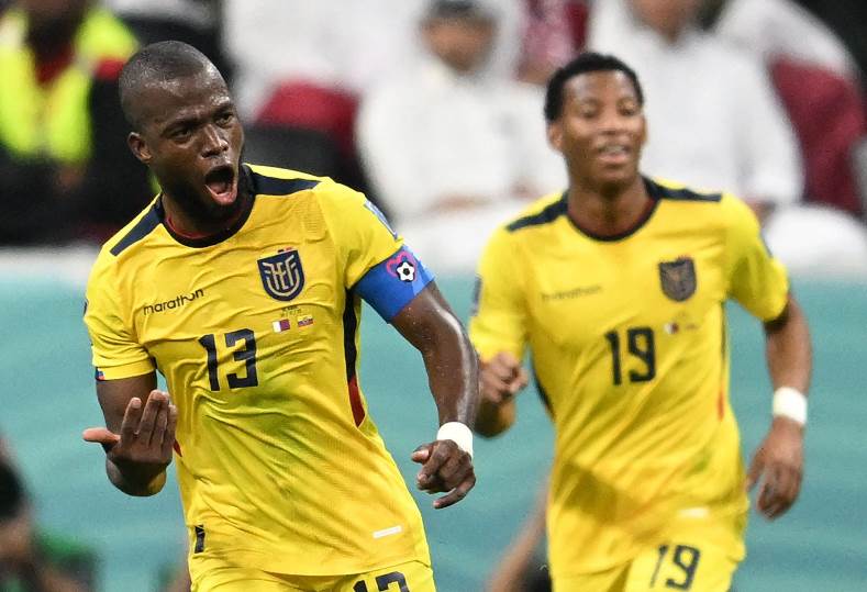 رقمان تاريخيان لـ فالنسيا بعد ثنائيته في شباك قطر في كأس العالم قطر 2022.
