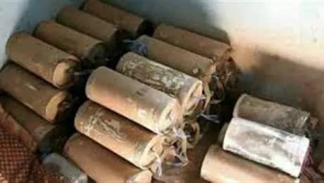 مصدر امنى يكشف تفاصيل احباط اكبر تهريب شحنة متفجرات ضخمة إلى البلاد