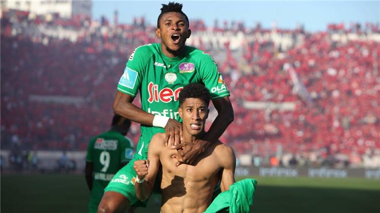 أحداد يقود الرجاء للفوز على يوسفية برشيد في الدوري المغربي.